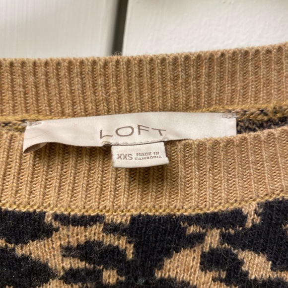 Gorgeous leopard print sweater - loft - Picture 2 of 2